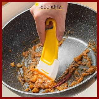 [Còn hàng] Thìa silicon làm sạch SCANDIFY, Dụng cụ cạo rửa nhà bếp bằng silicon chảo bẩn, Dụng cụ làm sạch dụng cụ nhà bếp Bàn chải nồi Dụng cụ làm sạch bát đĩa