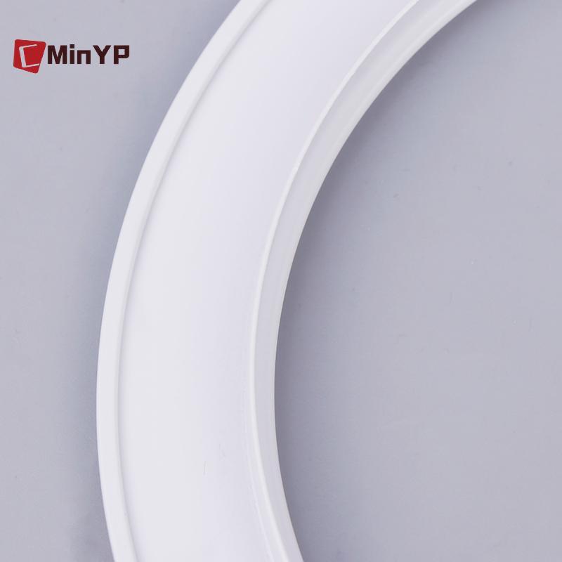 CMinYP LED Downlight Spotlight Braets Đèn đứng Bộ điều hợp Đèn bóng Nhẫn Lỗ phóng to Khung ngoài màu trắng Cắt ra Vòng tròn khắc phục vinh quang
