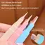 TRTR Bàn chải nền silicon di động Bột áp dụng đều Không có Streak Foundation Flat Head Base Trang điểm Dụng cụ làm đẹp Dễ dàng làm sạch VN