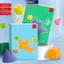 MAKY 1 Bộ Chất Chắc Chắn Mô Hình Hình Học Không Gian Huấn Luyện Tư Duy Trò Chơi Kéo Dây 3D Hình Học Sách Học Trẻ Em DIY Chắc Chắn Sách VN