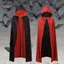TRTR Trên Tay Có Mũ Trùm Đầu Áo Unisex Dài Áo Đỏ Halloween Trang Phục Áo Khoác VN