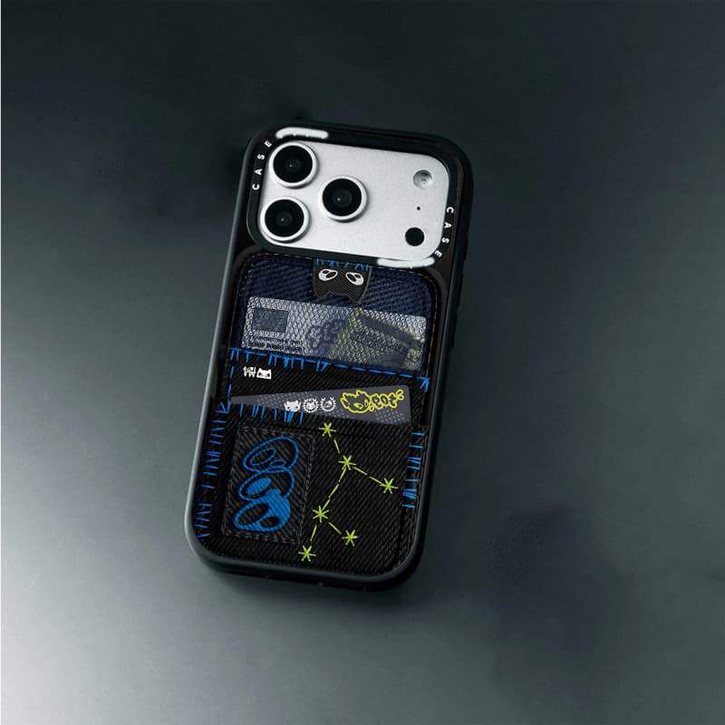 CASECASE X Monster fabric Case White Camera Ring Edition Matte Đen Cứng Hút Từ Tính Tác Động Dành Cho Apple IPhone 13 14 15 16 17 Pro Max Air Plus Có Hộp