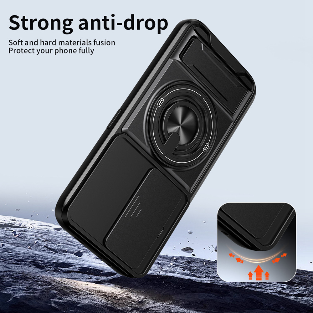 Ốp Điện Thoại Đa Năng Sang Trọng Thích Hợp Cho Tecno Camon 50 20 40 30 Pro Ultra 5G Dây 360°Giá đỡ vòng có vỏ máy ảnh Vỏ bảo vệ toàn diện chống sốc