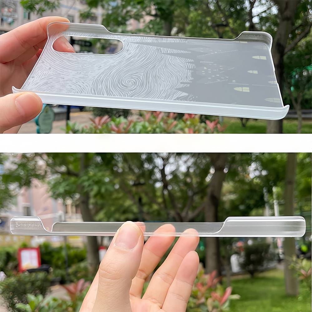 Vỏ điện thoại cứng mỏng nửa mảnh "Bầu trời đầy sao" cho Sony Xperia 1 II/III/IV/V, Xperia 5 II/III, Xperia 10 II/III/V