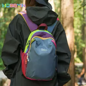 Ba lô leo núi HOBBYIN, Ba lô thể thao chống thấm nước du lịch, Ba lô thể thao ngoài trời di động và nhẹ chất lượng cao dành cho nam nữ