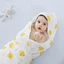 Bé Bé Cotton Gạc Ôm Chăn Sơ Sinh Quấn Bé Ôm Chăn Chăn Quấn Bốn Mùa Swaddling Khăn JMFL