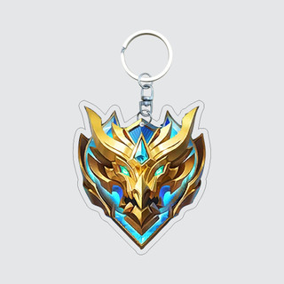 GILAN Gantungan Kunci Keychain Akrilik Tier MLBB Mobile Legend Gantungan Tas Dompet Aksesoris