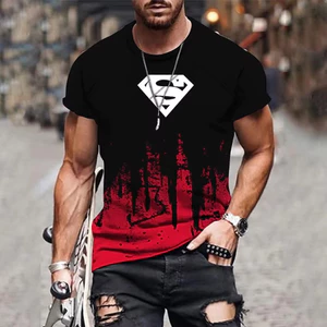 Áo thun ngắn tay khô nhanh Unisex Áo thun in 3D, cổ chữ O mùa hè thông thường hàng ngày