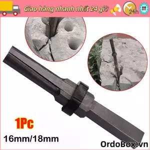 Bộ chia đá ORDOBOX, Bộ chia đá đa năng Nêm, Dụng cụ cầm tay bằng thép hạng nặng 16mm / 18mm Đá