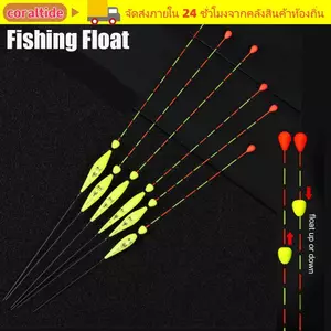 CORALTIDE Phao Bobbers Câu cá ban ngày Slip Drift Tube Đèn báo đuôi dài