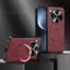 Ốp lưng cho OPPO Find X9 Ultra 360° Giá đỡ xoay Da cao cấp 360 ° Ốp điện thoại chống rơi giá đỡ xoay