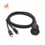 Cáp nối dài USB Type C 1M Nam sang Nữ Cổng kép chống nước gắn trên ô tô Cáp xả cho ô tô, xe tải, thuyền USB2.0