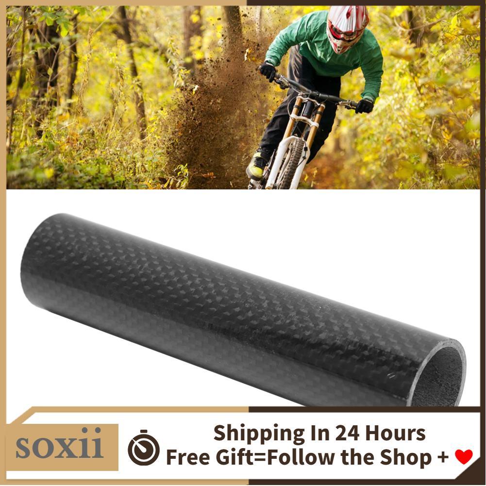 Soxii Soxii VBESTLIFE Tai Nghe Miếng Đệm 15Cm 28.6Mm Lực Mặt Trước Máy Giặt Sợi Carbon Miếng Đệm Cho Xe Đạp Đường Bộ
