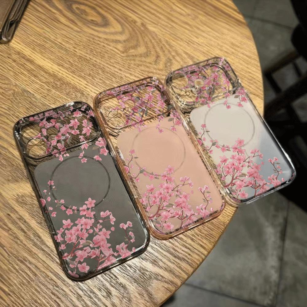 Hoa anh đào Ứng dụng iPhone17 trường hợp 16 hàng ngày 1514/1312p dễ thương xr sáng tạo