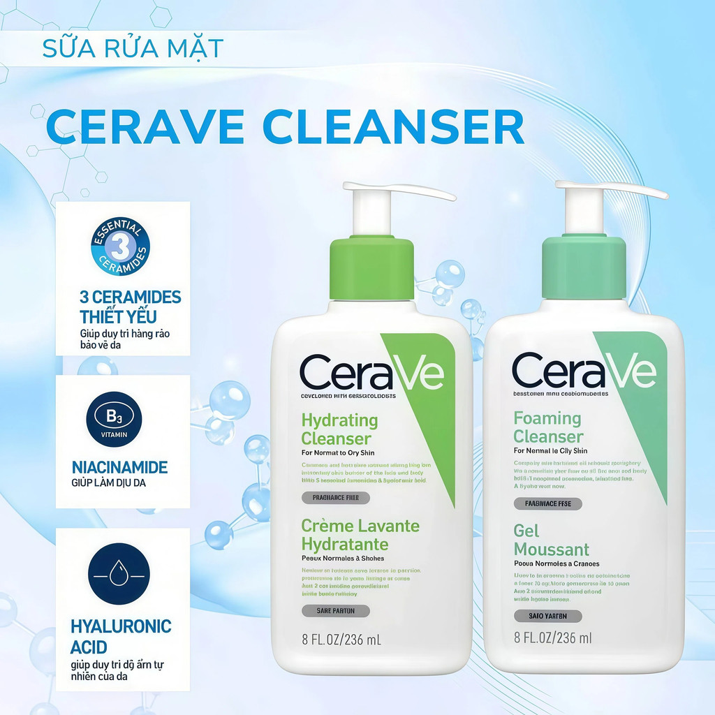 Cerave foaming cleanser - Giá Tốt, Sale Tháng 07, Freeship 0Đ | Shopee ...