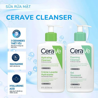 CeraVe New Facial Cleanser Foaming – 236 ml