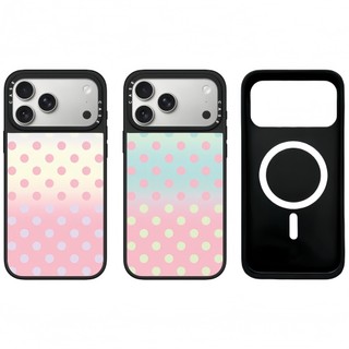 Từ Tính Full Hồng Chấm Bi Gương Ốp Lưng Điện Thoại IPhone 17 Pro Max 17 Air 16 15 14 13 12 11 Vỏ Bảo Vệ Chống Sốc