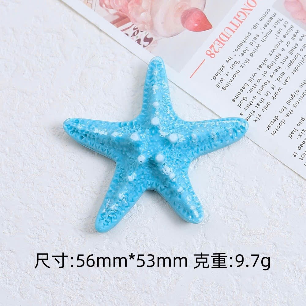 Set Charm Sao Biển Pastel Size Bự 56x53mm 🌊 Mix 6 Màu Candy Cute Phong Cách Summer Hàn Quốc Siêu Xinh ✨