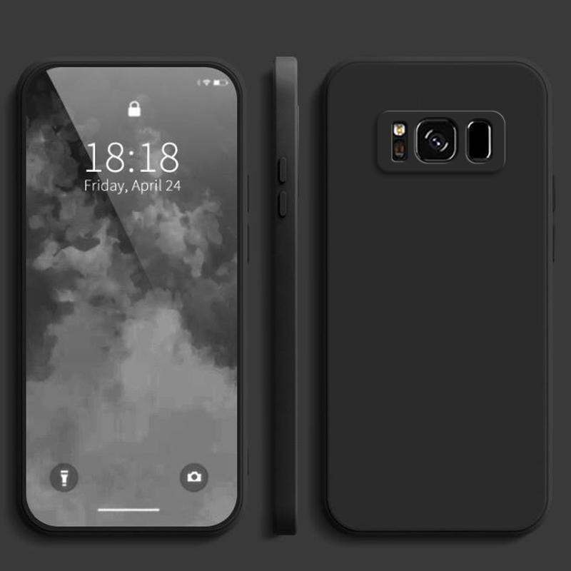 Tpu mềm cho Ốp lưng Samsung S8 màu trơn Samsung S8 + / S8 Plus Vỏ bảo vệ silicon chống rơi màu trơn đơn giản