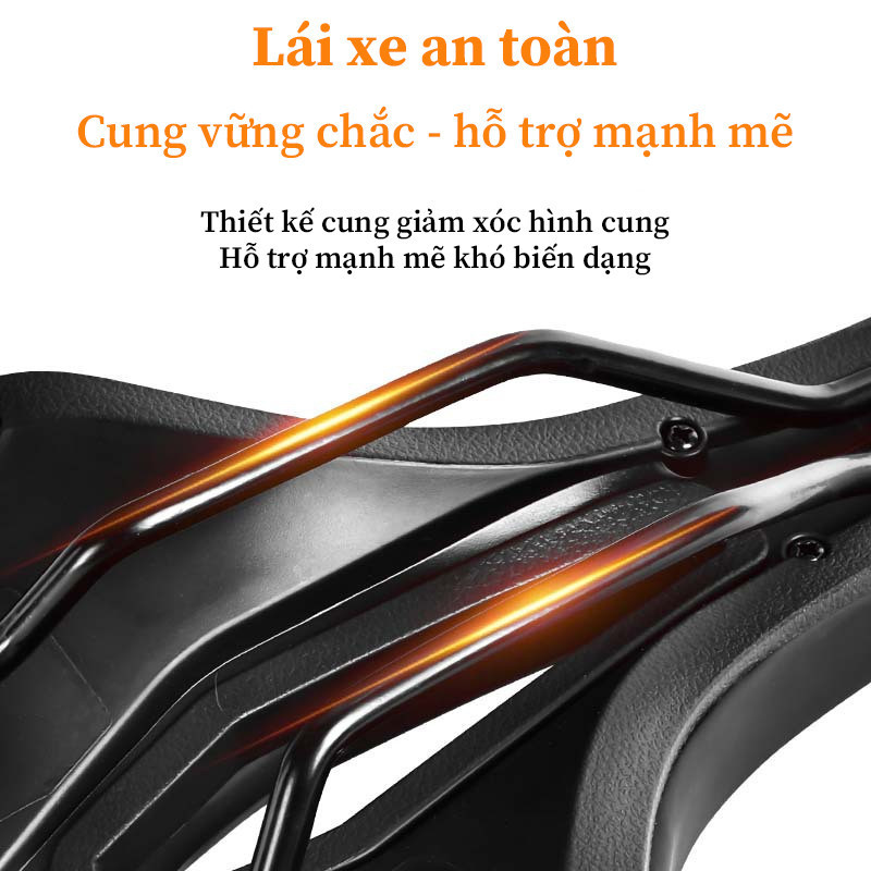 Yên Xe Đạp Siêu Nhẹ Thoải Mái – Đệm Êm, Thoáng Khí, Chống Nước, Chuyên Nghiệp, Dùng Cho MTB & Xe Thể Tha
