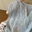Áo Vest không tay viền nấm xanh phong cách nữ mùa hè mới kiểu Pháp nhẹ nhàng giản dị phù hợp