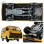 Bộ cốc lái tay đòn trên và dưới bằng kim loại cho D12 D22 D32 D42 1 / 10 RC Xe nâng cấp các bộ phận dự phòng