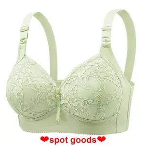 Quần lót nữ không dây và áo ngực push up mỏng thoáng khí, phù hợp kích thước lớn