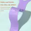 < WHPHous-t > Dây kháng lực silicon 8 hình Cánh tay Ba Tập thể dục vai Dây đàn hồi Yoga Dây tập thể dục kéo dài Đẹp