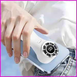 Quạt cầm tay di động có thể sạc lại Máy thổi khí 100 tốc độ yên tĩnh Quạt di động cho trường du lịch Đi học lyuvn