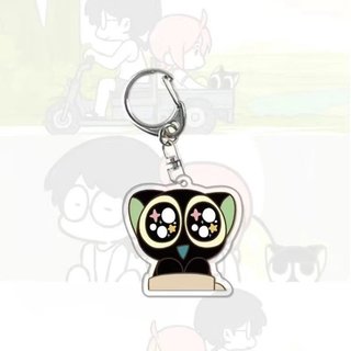 Anime Phim Truyền Thuyết Của Hei Luo Xiaohei Cosplay Móc Khóa Kawaii Acrylic Mặt Dây Chuyền Móc Khóa Móc