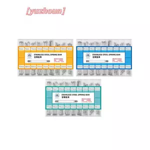 Bộ công cụ sửa chữa đồng hồ 360 CÁI Dây đeo đồng hồ Pin Spring Bar Release Pins 8 9 10 11 12 13 14 15 16 17 18 19 20 21 22 23 24 25mm
