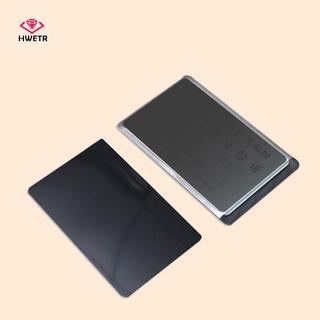 HWETR Bảo vệ thông tin cá nhân thực tế Thẻ ID đa năng Vỏ bảo vệ quyền riêng tư PVC bền Thẻ chống nhìn trộm H