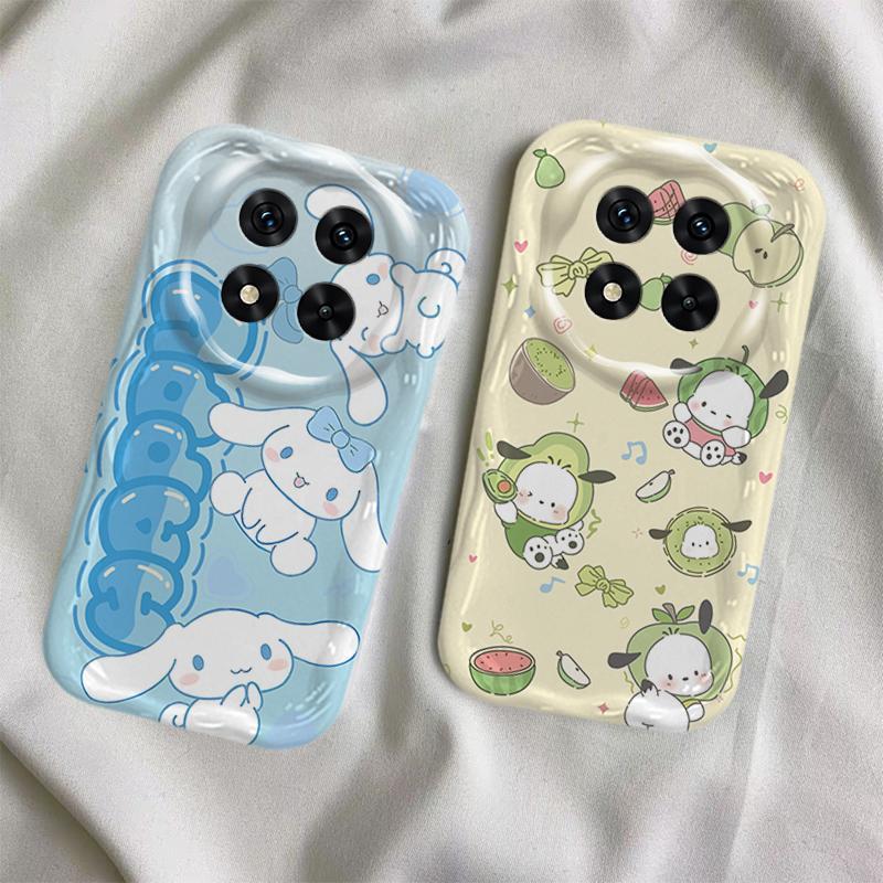 Ốp Lưng Cho Redmi Note 14 Pro 4G 5G POCO X7 Phim Hoạt Hình Kem Sanrio Cặp Đôi Mềm TPU 3D Sóng Silicon Vỏ Điện Thoại
