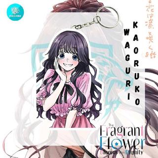 Keychain Acrylic Anime Kaoru Hana Wa Rin To Saku - Kaoruko Waguri, Rintaro Tsumugi Ganci Anime Akrilik - Kaoruko