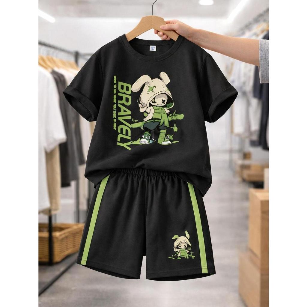 Bộ đồ cộc tay Mẫu RoBot Unisex cho bé từ 7-50KG thiết kế Classic Unisex chất liệu thun lạnh