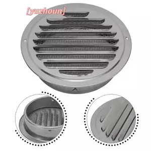Lưới tản nhiệt thông hơi bằng thép không gỉ tròn 70-300mm Bảo vệ côn trùng Cửa ngoài nhà Ống dẫn tường Dụng cụ thông gió Mũ hút