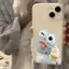 Ice Cream Frog cho trường hợp iPhone 17pro iPhone 15/14/13pro Skin Scrub