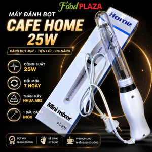 Máy Đánh Bọt Cafe Cầm Tay Home 25W Mạnh Mẽ, Tạo Bọt Sữa Mịn, Cắm Điện Tiện Lợi Cho Gia Đình & Quán Cafe