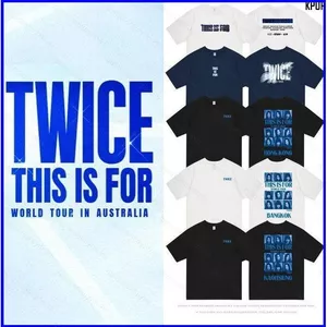 GN TWICE THIS IS FOR worlds tour XS-6XL Áo thun ngắn tay top tee NG
