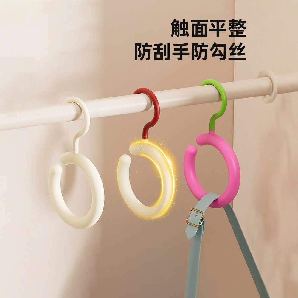 Hàng sẵn có Macaron Mũ màu Móc treo nhẫn gia đình Mũ không thủng Bảo quản Mũ tiết kiệm không gian Túi lưu trữ Móc tủ quần áo Giá treo khăn đa chức năng Giá trưng bày mũ bóng chày Giá trưng bày tủ quần áo