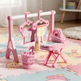 Trẻ Em Giả Vờ Máy Giặt Đồ Chơi ABS Điện Spinner Bật Sáng Giặt Playset Tuổi 3