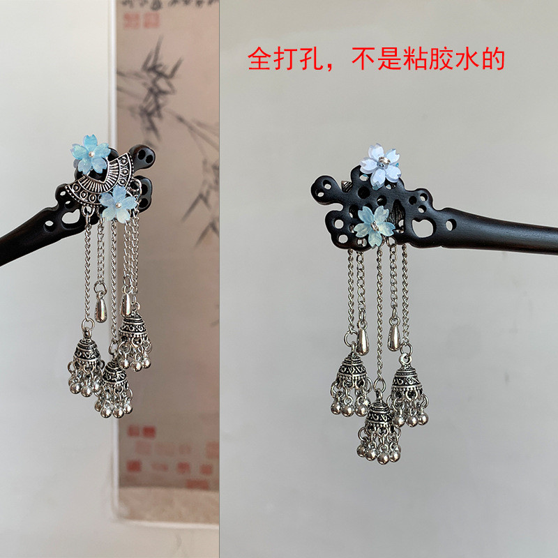 Kẹp Tóc Tua Rua Sườn Xám Phong Cách Hanfu - Phụ Kiện Thời Trang Mới