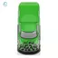 Cho 1 / 10 RC Xe T-10 PVC Sơn Thân Vỏ 1 / 10 RC Xe Đón Chiều Rộng Xe Tải 205Mm Chiều Dài Cơ Sở 255Mm, Xanh Lá
