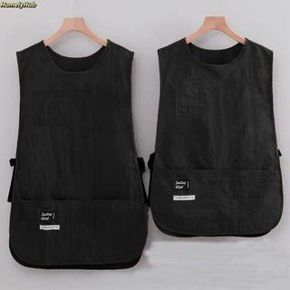 [Vận chuyển nhanh] Tạp dề chống vết bẩn HOMELYHUB, Tạp dề tay chống bẩn thoáng khí, Áo Vest Nylon đa năng chống thấm nước kiểu Nhật Bản Phụ kiện quần áo đồng phục nhà cà phê