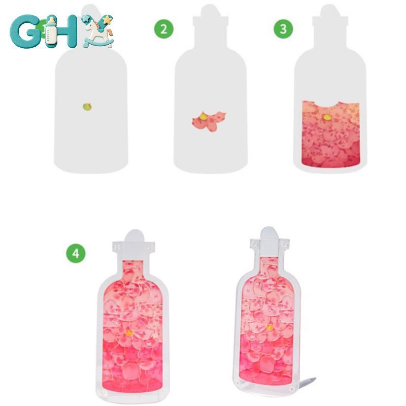 GHX Acrylic Xếp Hình Dễ Thương 3D Ghép Hình Đồ Chơi Động Vật Mèo Lợn Hình Hoạt Hình Sáng Tạo Áo Cứng Lắp Ráp Chai Ngộ nghĩnh Trò Chơi Bé Gái Trẻ Em Quà Tặng VN
