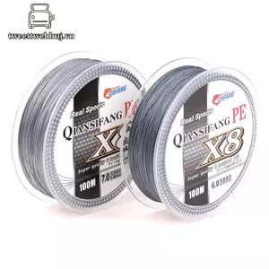 Nhíp câu cá 100m với 8 dây PE bện, bền chắc dùng cho du lịch và biển