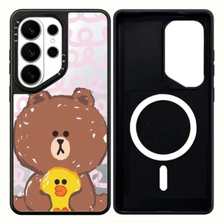 Ốp Lưng Phone Case Cứng Gương Vịt Từ Tính Cho Samsung Galaxy S26 25 24 23 UItra S26 25 24 23 Plus Vỏ Bảo Vệ Chống Sốc