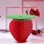 Đế bánh dâu tây bằng gỗ Trang trí hình trái cây Hộp đựng bánh Cupcake sinh nhật Đồ dùng dự tiệc