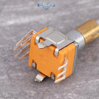 E-WOITD EC110701Bộ mã hóa quay trục hai trục N2B có công tắc nút nhấn Xoay 360 độ 30 vị trí 15 tay cầm xung E-WOITD