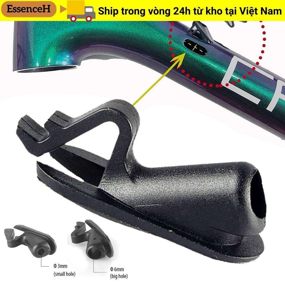 ESSENCEH Cáp Định Tuyến Khung Cắm, Giá Đỡ Dây Phanh Xe Đạp Bền Trọng Lượng Nhẹ, Hướng Dẫn Cáp Grommets 24X8.5